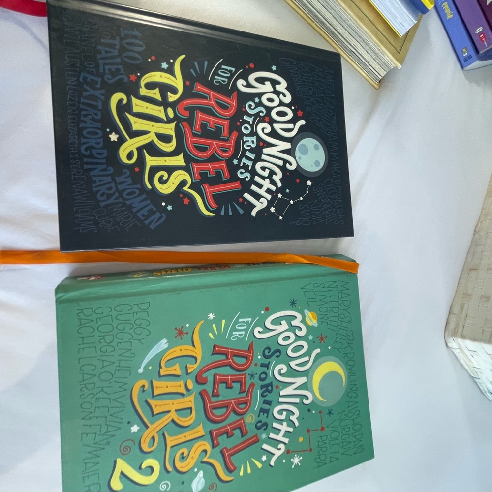 Good Night Stories for Rebel Girls I and II $20 each $30 both